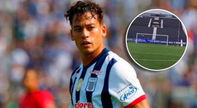 Cristian Benavente marcó un impresionante golazo en los entrenamientos de Alianza Lima