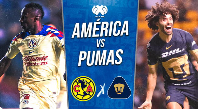 América vs. Pumas se enfrentan por el Torneo Apertura de la Liga MX.