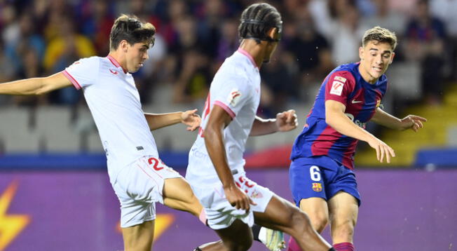 Barcelona vs Sevilla se enfrentan en el Estadio Olímpico de Montjuic
