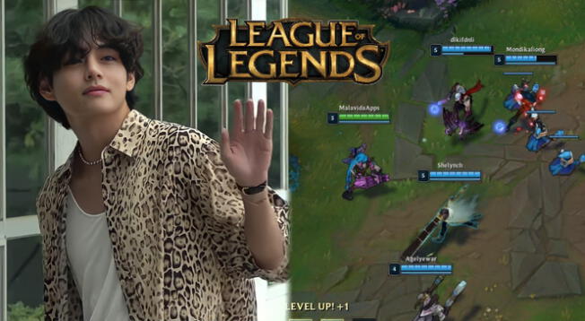 V de BTS confesó que juega al League of Legends y reveló su rango actual en las redes sociales.