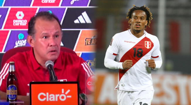 Juan Reynoso confirmó la presencia de André Carrillo para la fecha doble de Eliminatorias