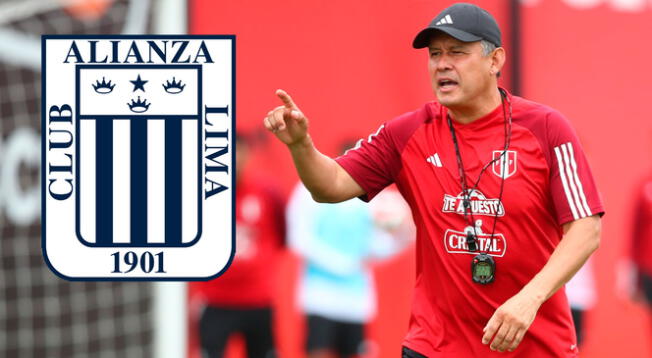 Juan Reynoso se emocionó por volver a Alianza Lima