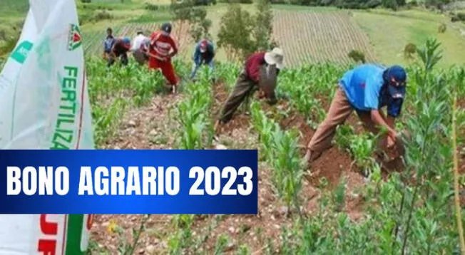 Bono Agrario 2023: todo sobre el nuevo beneficio