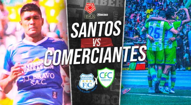 Santos vs Comerciantes se enfrentan por la vuelta de cuartos del playoffs de ascenso Liga 2