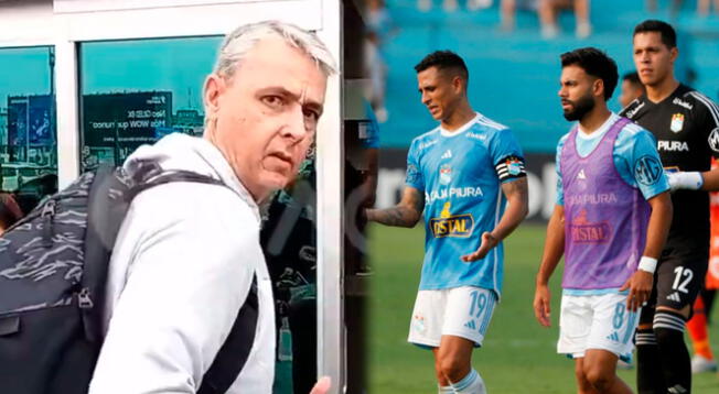 DT de Sporting Cristal, Tiago Nunes, se fue a Brasil