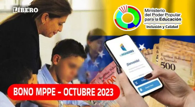 En esta nota podrás conocer todos los detalles del Bono MPPE octubre 2023.