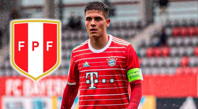 Futbolista de Bayern Múnich sería convocado a la selección peruana