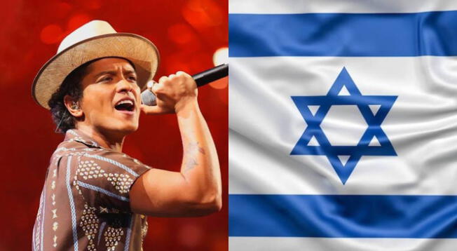El cantante Bruno Mars tenía programado ofrecer un concierto el sábado 7 de octubre en Tel Aviv.
