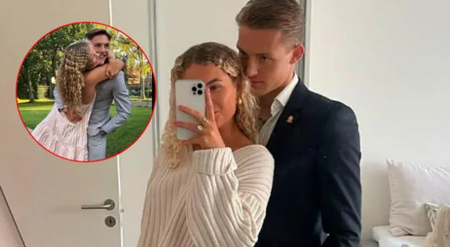 Novia de Oliver Sonne se despide del futbolista con romántico mensaje en redes sociales.