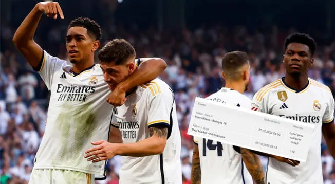 Hincha del fútbol internacional logró llevarse 'jugoso' premio tras triunfo del Real Madrid.