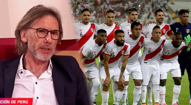 Ricardo Gareca habló de la selección peruana