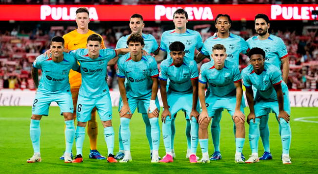 Barcelona igualó 2-2 ante Granada y marcha tercero en LaLiga