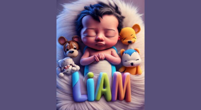 Crea tu nombre Liam en 3D con Inteligencia Artificial con Ideogram AI.