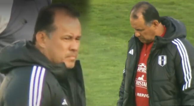 Juan Reynoso tuvo singular reacción al reconocer la cancha del Estadio Monumental de Santiago