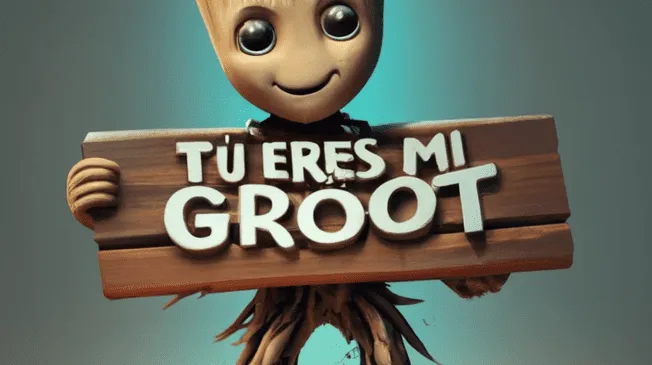 Groot se suma a la fiebre de las IA. Foto: Ideogram