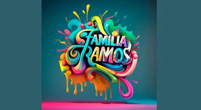 Descarga tu figura colorida de la familia Ramos en 3D con Inteligencia Artificial.