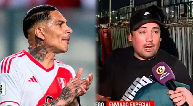 Chileno afirmó que ganarán 2-0 con goles de Paolo Guerrero