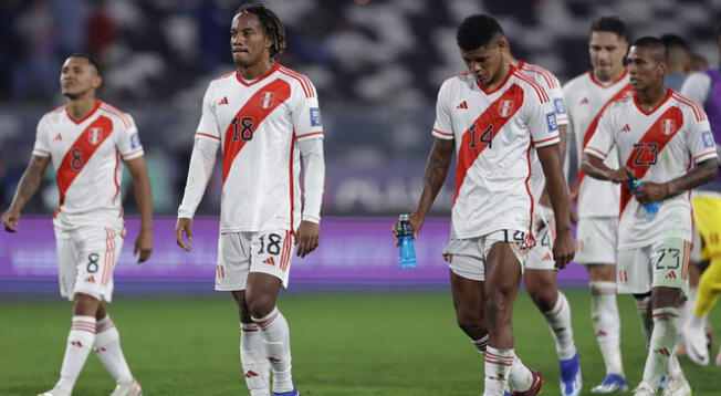 Perú acumuló su segunda derrota en las Eliminatorias 2026.