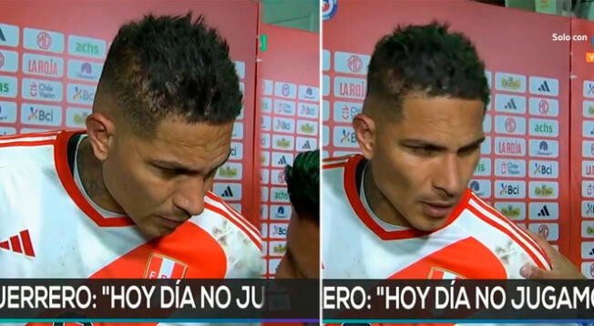 Periodista consoló a Paolo Guerrero tras perder con Perú
