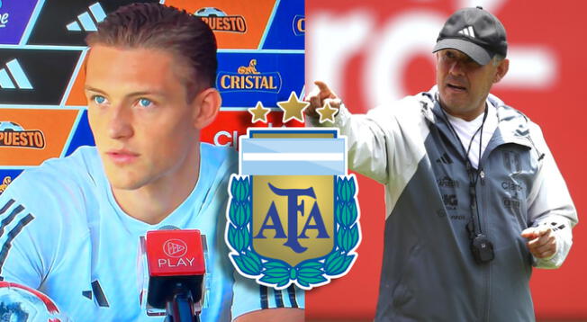 Oliver Sonne se pronunció previo al duelo con Argentina