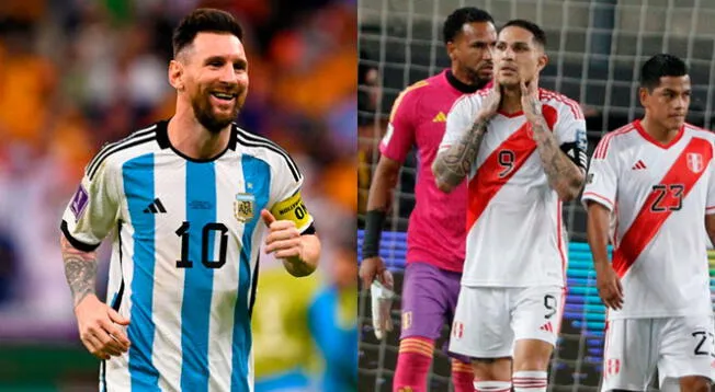 Argentina enfrentará a Perú en las Eliminatorias 2026.