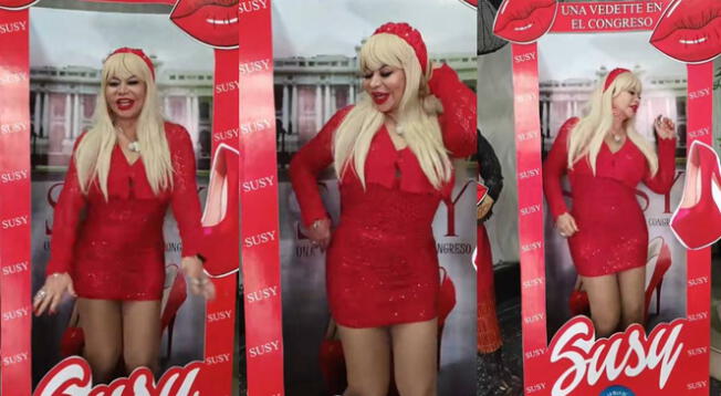 Susy Díaz lanza la caja al estilo de 'Barbie' en color rojo para su cinta