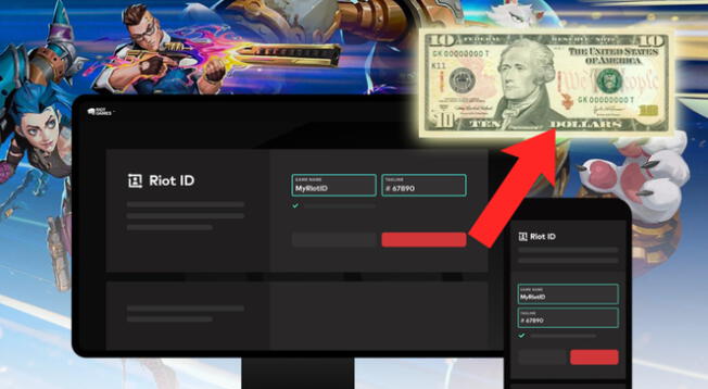 Usuarios deberán pagar 10 dólares si quieres cambiar su Riot ID a partir del 20 de noviembre.