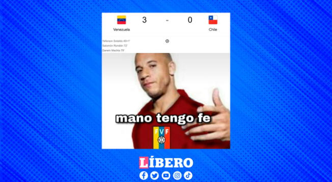 Los venezolano se ilusionan con el 3-0 ante Chile.