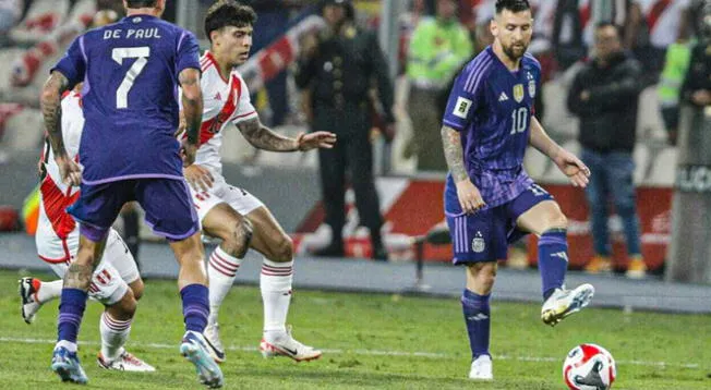 Perú vs. Argentina por Eliminatorias 2026
