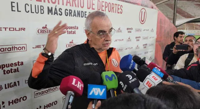 Jorge Fossati confirmó que uno de sus jugadores no estará presente ante Cusco FC.
