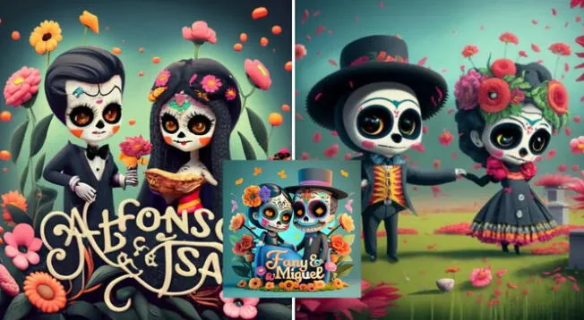 Revisa las mejores imágenes en 3D para que celebres el Día de los Muertos.