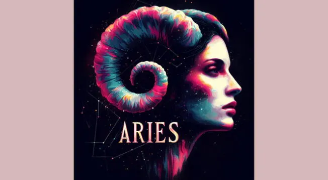 Inteligencia artificial: diseño en 3D del signo aries hecho con Ideogram GRATIS.