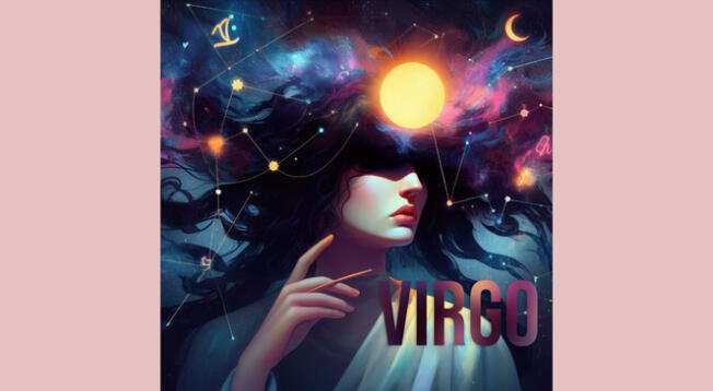 Inteligencia artificial: descarga GRATIS el diseño personalizado del signo virgo en 3D.