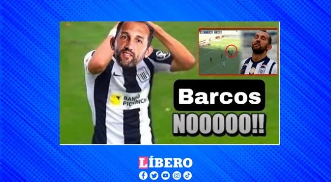 No fue la tarde de Hernán Barcos, el delantero argentino se falló dos ocasiones claras de gol. No fue la tarde de Hernán Barcos, el delantero argentino se falló dos ocasiones claras de gol.