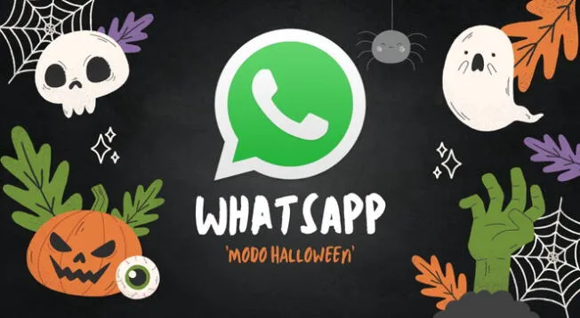 Descubre el 'Modo Halloween' en tu WhatsApp y sorprende a todos.