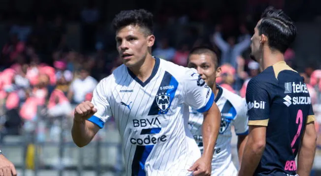 Monterrey venció a Pumas con gol de Arturo Alfonso Gonzáles