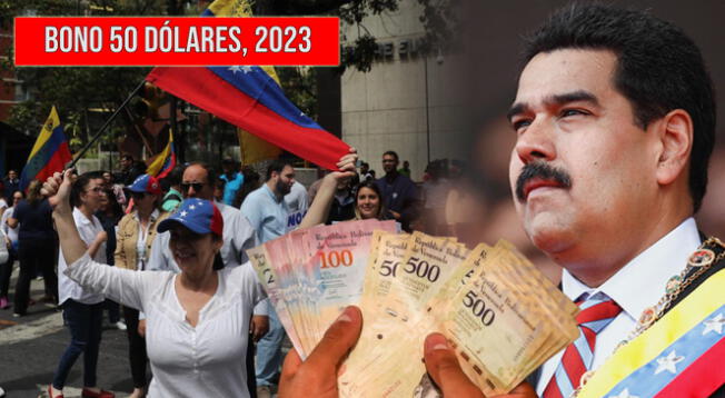 Entérate de las últimas novedades sobre el nuevo Bono de la Patria de 50 dólares de Nicolás Maduro.