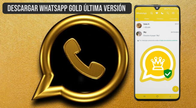 Consigue AQUÍ el LINK para descargar la última versión de WhatsApp Gold Amarillo en tu celular.