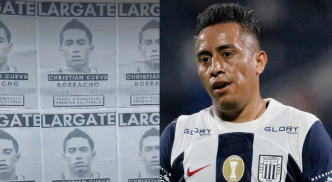 Hinchas de Alianza Lima exigen la salida de Christian Cueva