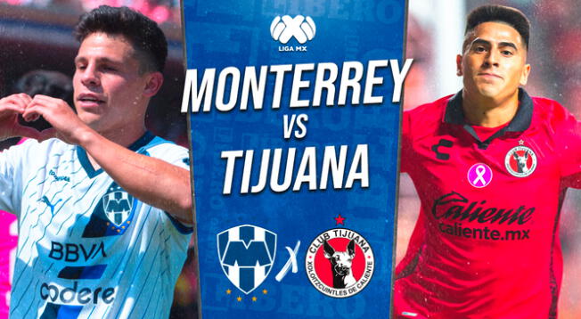 Monterrey vs Tijuana EN VIVO por la fecha 4 del Torneo Apertura de la Liga MX