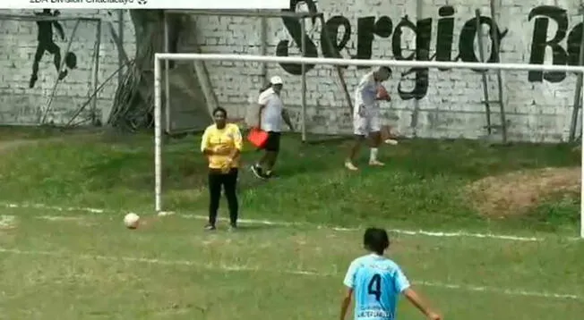 Terrible blooper de portero en el fútbol peruano