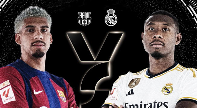 Barcelona y Real Madrid se verán cara a cara en El Clásico 2023