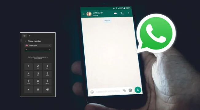 Conoce cómo es la nueva función de WhatsApp que permite enviar mensajes a números desconocidos.