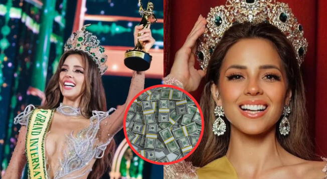 La modelo peruana ganó la corona del concurso de belleza en Vietnam.