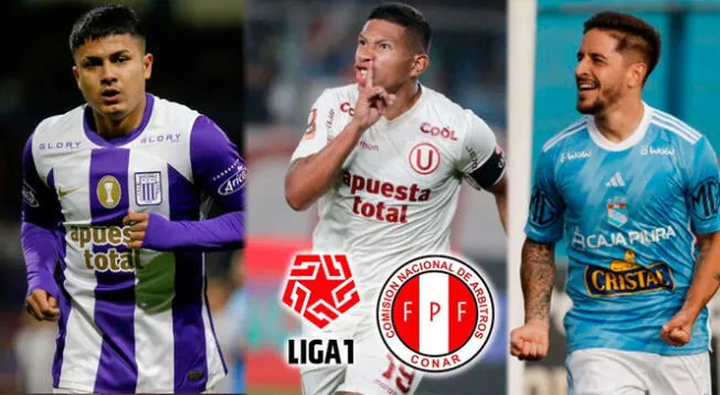 Liga 1 confirmó los árbitros de la última fecha del Torneo Clausura