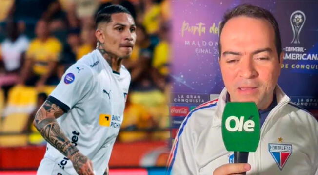 Presidente de Fortaleza habló de Paolo Guerrero