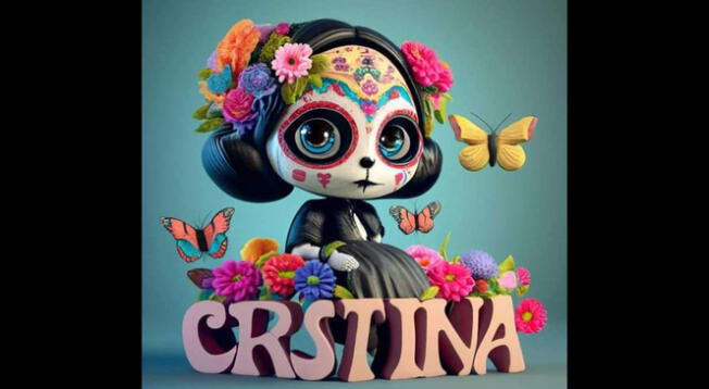 El nombre de Cristina fue diseñado con el aplicativo de Ideogram AI. El nombre de Cristina fue diseñado con el aplicativo de Ideogram AI.