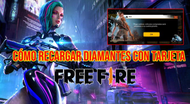 ¿Cómo recargar diamantes en Free Fire con tarjeta? Sigue estos pasos y consigue las skins.