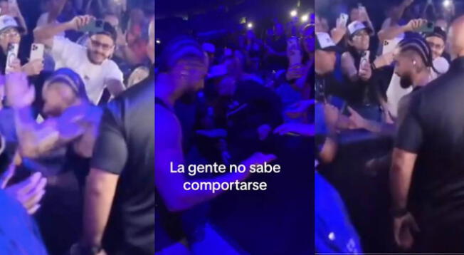 Maluma tuvo confuso momento con fan luego de que este lo tomara del brazo
