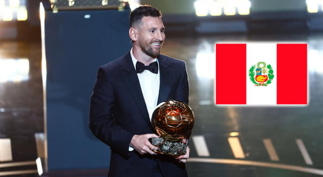Messi ganó su octavo balón de oro y club peruano apareció en su video conmemorativo